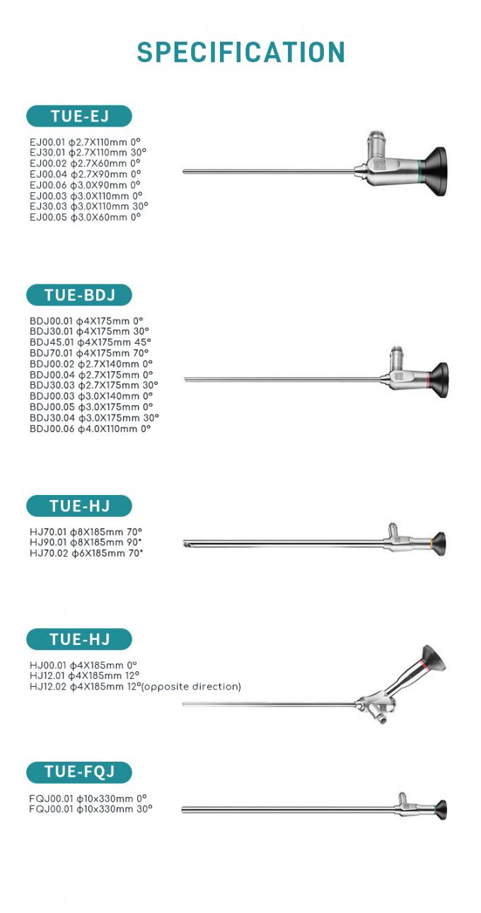 10 X 330 мм 2.9 X 302 30 градусов оптический жесткий эндоскоп лапароскопический линза для лапароскопии гистероскопии 2